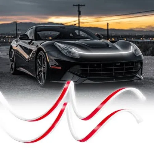 LED HOOD LIGHT WHITE, RED, 7 FOOT